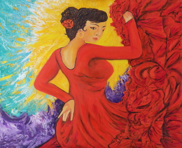 Danseuse de Flamenco II. Flamenco dancer II