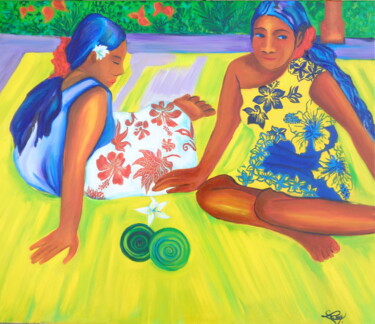 Tahitiennes, clin d’œil à Gauguin